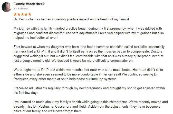 Chiropractic Plainview TX Connie Testimonial