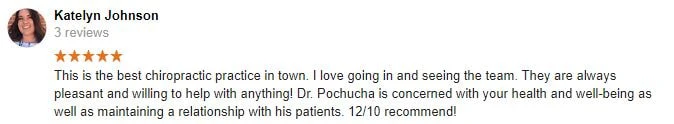 Chiropractic Plainview TX Katelyn Testimonial